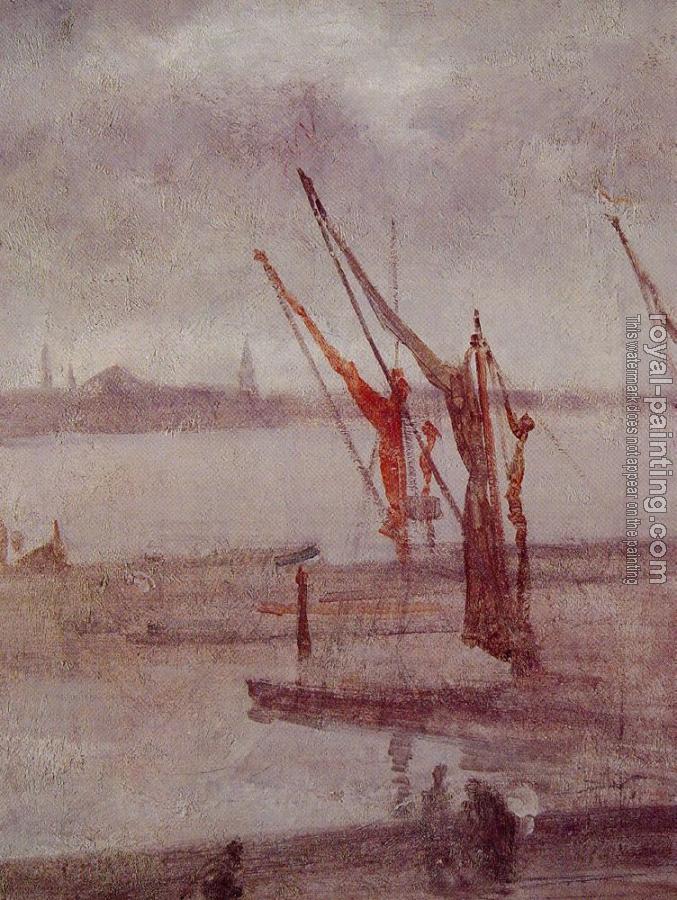 James Abbottb McNeill Whistler : Chelsea Wharf